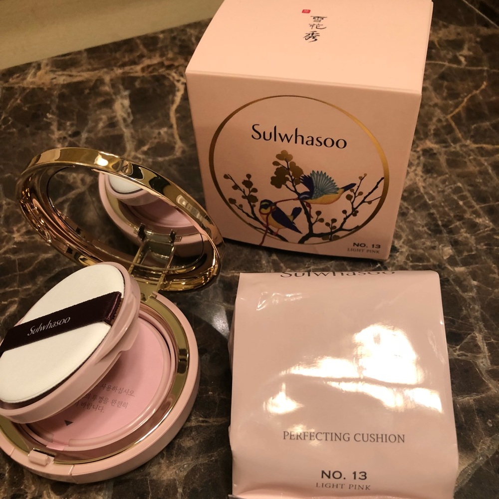 Sulwhasoo perfecting cushion no. 13 light pink NIB